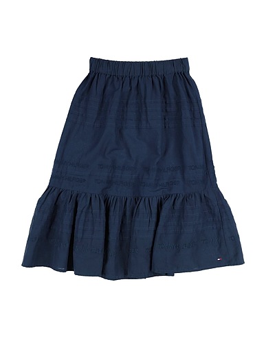 TOMMY HILFIGER Skirt Midnight blue 53% Cotton, 47% Modal