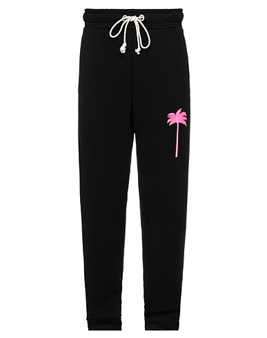PALM ANGELS Casual trouser Black 100% Cotton, Polyester