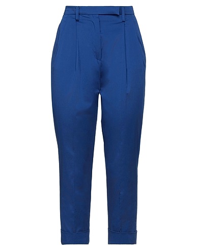 TRUE ROYAL Casual trouser Blue 96% Cotton, 4% Elastane