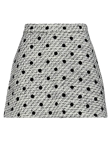 VALENTINO GARAVANI Shorts & Bermuda White 65% Virgin Wool, 26% Acrylic, 5% Polyamide, 4% Polyester