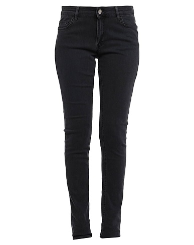 FRANKIE MORELLO Pantalone Nero 69% Cotone, 15% Altre Fibre, 14% Poliestere, 2% Elastan