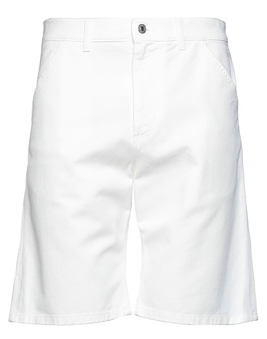 MSGM Shorts & Bermuda White 100% Cotton