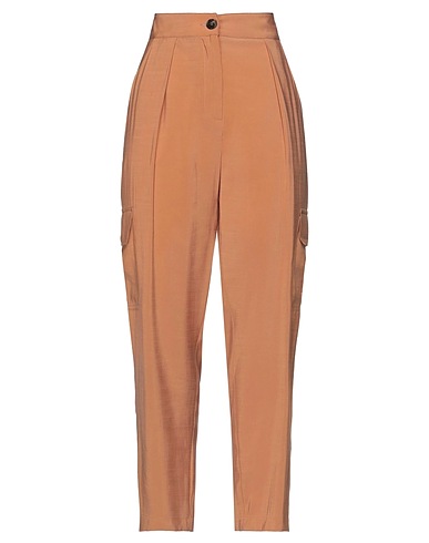 ATOS LOMBARDINI Pantalone Cammello 88% Viscosa, 12% Poliestere