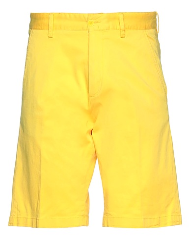 PAUL & SHARK Shorts & Bermuda Yellow 98% Cotton, 2% Elastane
