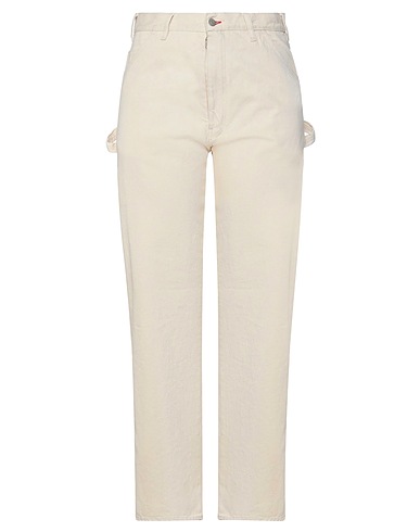 MAISON MARGIELA Casual trouser Ivory 100% Cotton