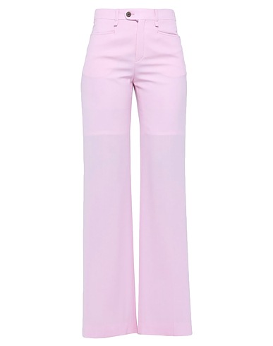 CHLOÉ Casual trouser Pink 100% Virgin Wool, Buffalo Horn