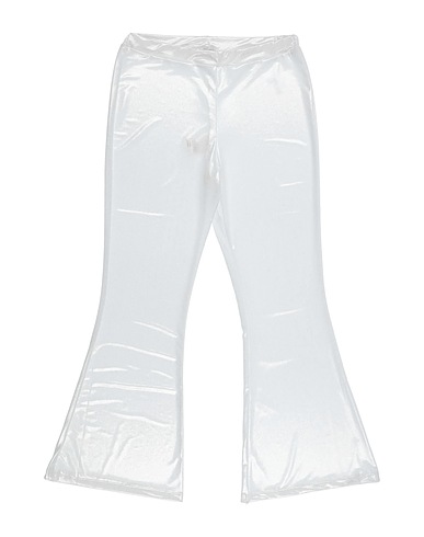 VICOLO Casual pants White 92% Polyester, 8% Polyurethane