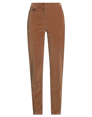 LORENA ANTONIAZZI パンツ MARRONE コットン 98% / ポリウレタン 2%