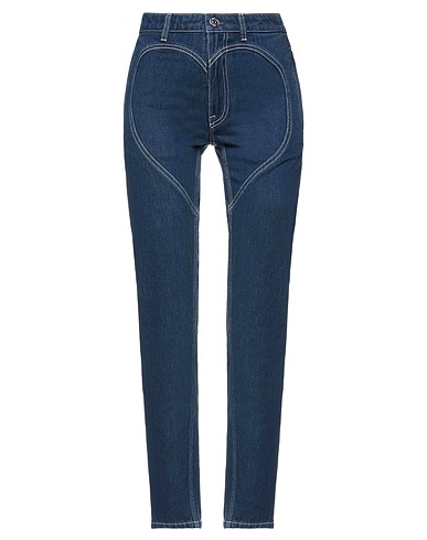 BURBERRY Denim trousers Blue 100% Cotton