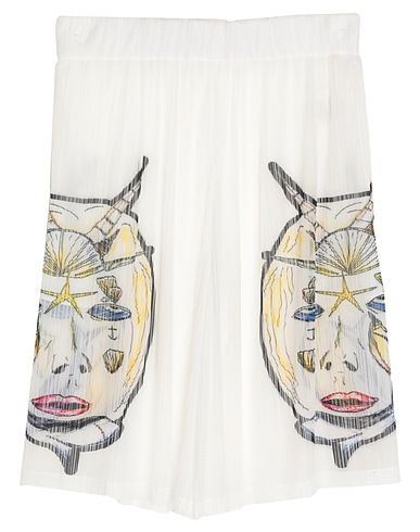 BURBERRY Shorts & Bermuda White 100% Polyester