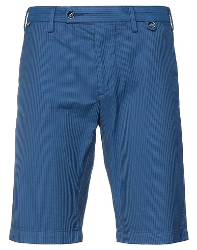 AT.P.CO Shorts & Bermuda Blue 97% Cotton, 2% Elastane, 1% Polyester