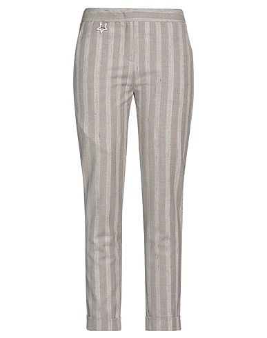 LORENA ANTONIAZZI Pantalone Grigio chiaro 84% Lana Vergine, 7% Viscosa, 5% Lino, 4% Elastan