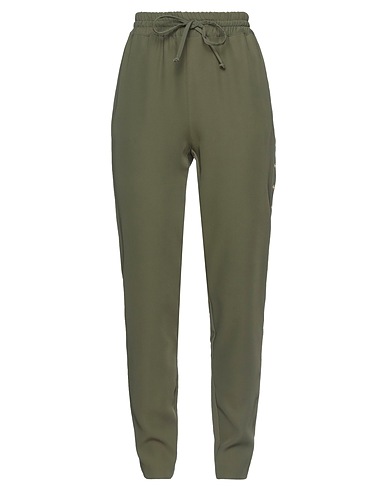 LIU •JO Casual trouser Military green 100% Polyester
