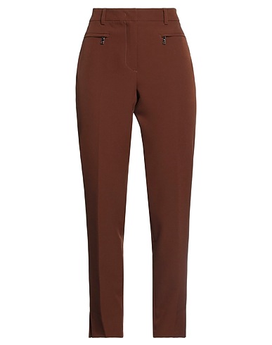 SEVENTY VENEZIA Pantalone Marrone 90% Poliestere, 10% Elastan