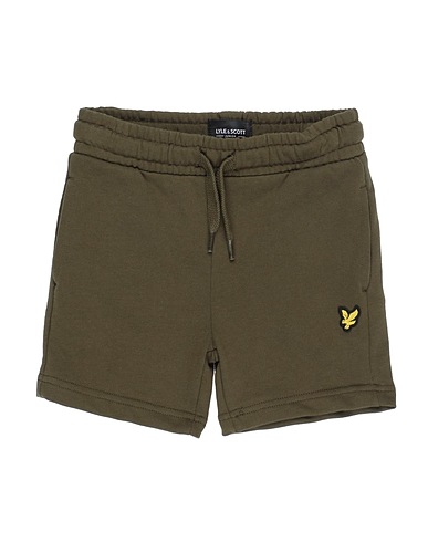 LYLE & SCOTT Шорты и бермуды JUNIOR Зелёный милитари 100% Хлопок