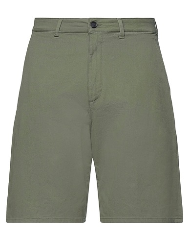 DEPARTMENT 5 Shorts & Bermuda Military green 97% Cotton, 3% Elastane