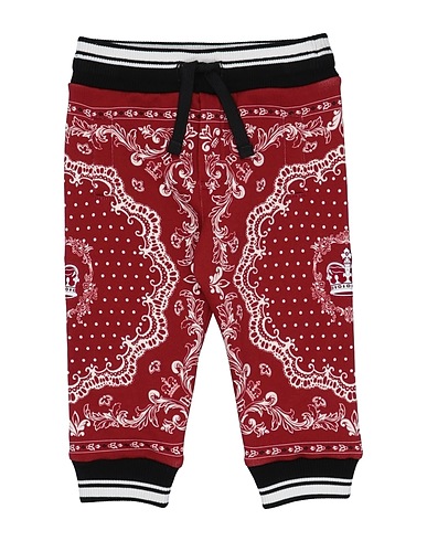 DOLCE&GABBANA Pantalone Mattone 100% Cotone, PVC - Polivinilcloruro, Poliuretano, Elastan