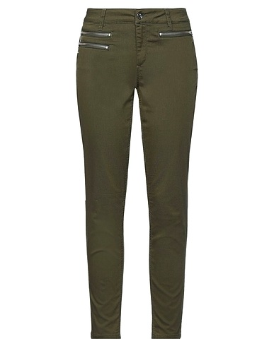 LIU •JO Casual pants Military green 67% Cotton, 29% Polyester, 4% Elastane