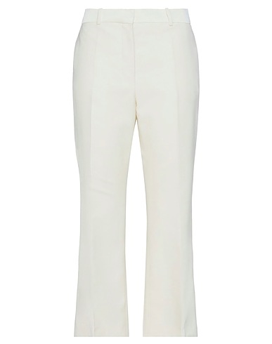 JOSEPH Casual pants Ivory 73% Wool, 26% Silk, 1% Polyurethane, Viscose