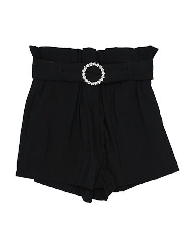 MARC ELLIS Shorts & Bermuda Black 90% Rayon, 10% Polyester