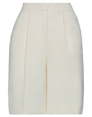 SOALLURE Shorts & Bermuda Ivory 100% Polyester