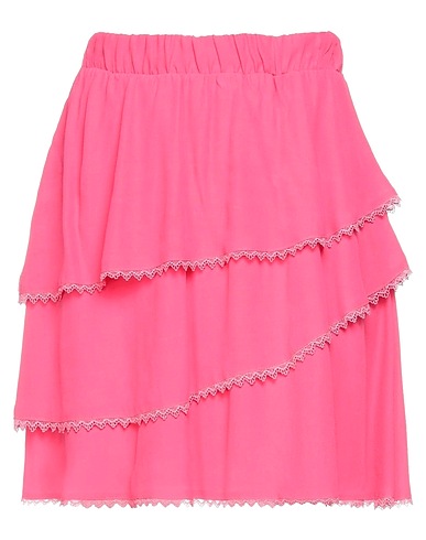 SOALLURE Minirock Fuchsia 100% Viskose