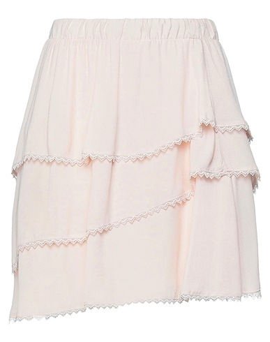 SOALLURE Minigonna Rosa chiaro 100% Viscosa