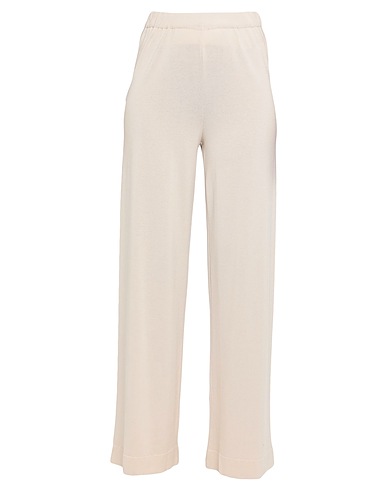 SOALLURE Pantalone Beige 88% Viscosa, 12% PBT - Polibutilentereftalato