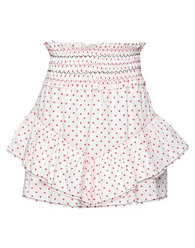 SOALLURE Minirock Rot 100% Baumwolle