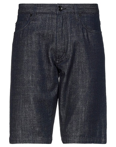 DOLCE&GABBANA Τζιν σορτς Μπλε 100% Βαμβάκι, Μπρούντζος, Βισκόζη, Πολυεστέρας, Μετάξι