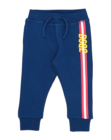 DSQUARED2 Casual trouser Midnight blue 100% Cotton, Elastane