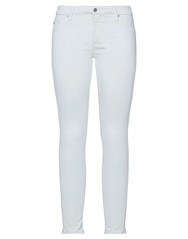 AG JEANS Denim trousers Light grey 58% Cotton, 29% Viscose, 9% Polyester, 4% Elastane