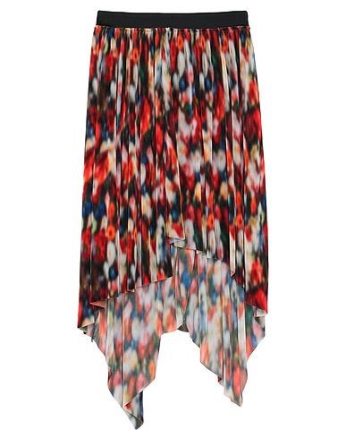 FRANKIE MORELLO Mini skirt Red 100% Polyester, Cotton