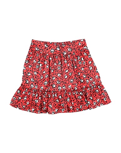 MARC JACOBS Gonna Rosso 96% Poliestere, 4% Elastan