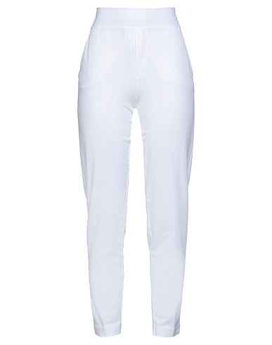 EUROPEAN CULTURE Pantalone Bianco 95% Cotone, 5% Elastan