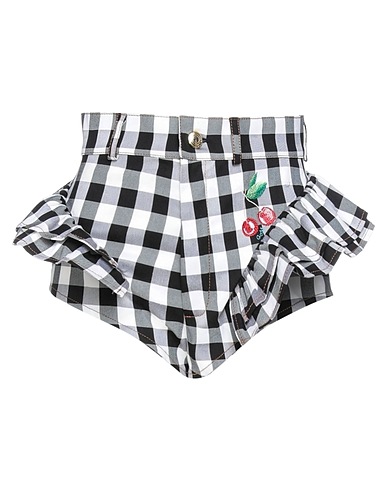 GCDS ショートパンツ＆バミューダパンツ ブラック コットン 62% / ナイロン 34% / ポリウレタン 4%
