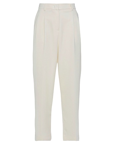 SOALLURE Casual trouser Ivory 100% Polyester