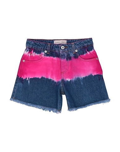 ALBERTA FERRETTI Denim shorts Blue 100% Cotton