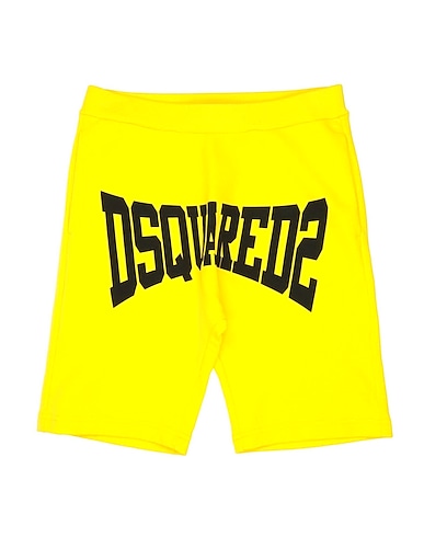 DSQUARED2 Pantalone felpa Giallo 100% Cotone, Elastan