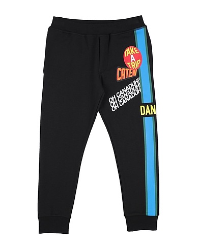 DSQUARED2 Hosen Schwarz 100% Baumwolle, Elastan