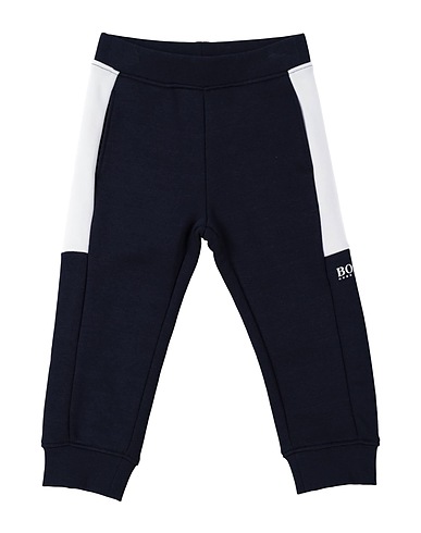 BOSS Casual pants Midnight blue 87% Cotton, 13% Polyester, Elastane