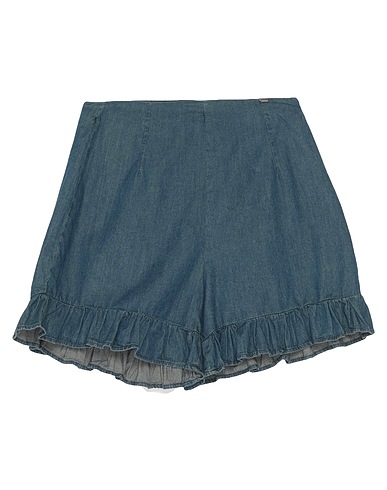 FRACOMINA Denim shorts Blue 100% Tencel™