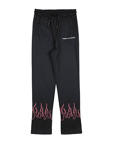 VISION OF SUPER Casual trouser Black 100% Polyester