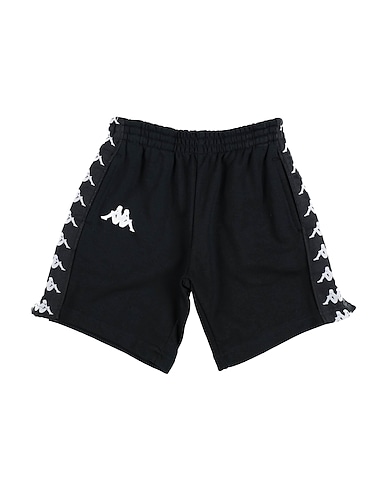 KAPPA Shorts & Bermuda Black 80% Cotton, 20% Polyester