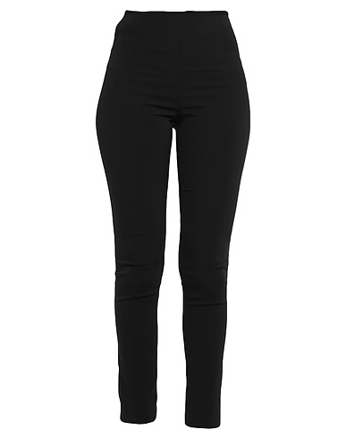 PATRIZIA PEPE Casual trouser Black 97% Polyester, 3% Elastane