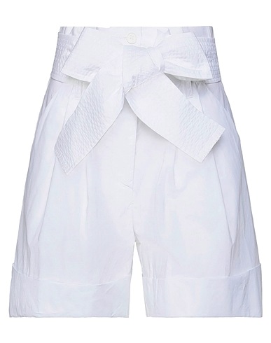 P.A.R.O.S.H. Shorts & Bermuda White 100% Cotton