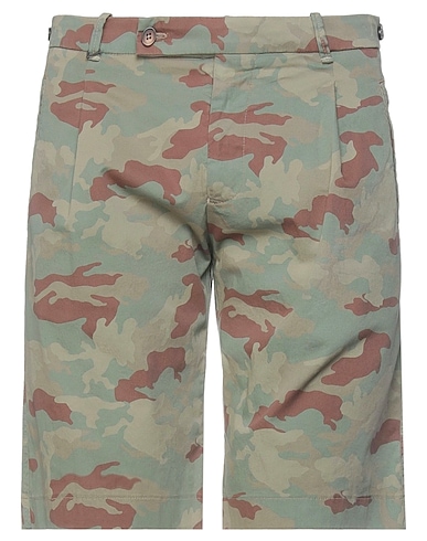 BERWICH Shorts & Bermuda Military green 98% Cotton, 2% Elastane