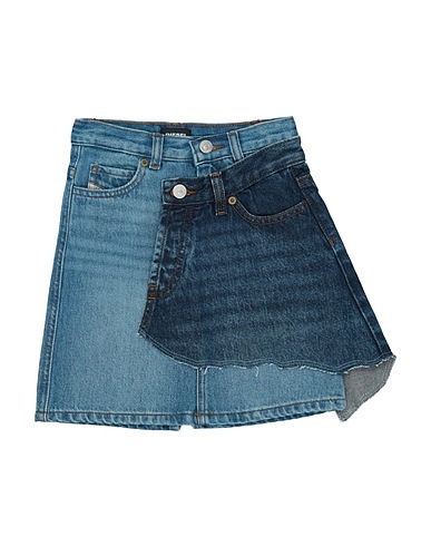 DIESEL Skirt Blue 100% Cotton