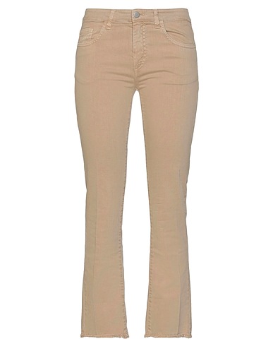 PAOLA ARAGONE Jeans Kamel 98% Baumwolle, 2% Elastan