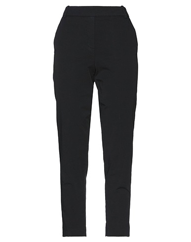 KILTIE Casual trouser Black 97% Cotton, 3% Elastane